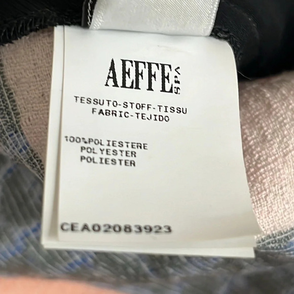 Cedric Charlier Mixed Media Cap Sleeve Blouse - NEW - Size 14 (US) - Picture 7 of 10